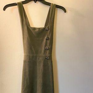 Size: Small, Sage Green Jumper Dress